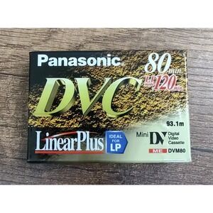Panasonic Mini DV LP Mode 120 Min / SP Mode 80 min- Pack of 1 B20
